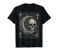 Y2K Grunge Goth Skull Sigil Dark Academia Occult Graphic T-Shirt