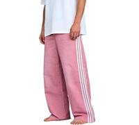 Y2K Jean baggy pour homme, coupe ample, pour skateboard, hip hop, style vintage, streetwear, R rose, XL