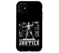 Y2K Justice - Graffiti Urbain Audacieux Coque pour iPhone 11