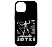 Y2K Justice - Graffiti Urbain Audacieux Coque pour iPhone 14