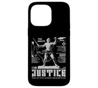 Y2K Justice - Graffiti Urbain Audacieux Coque pour iPhone 14 Pro Max