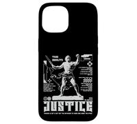 Y2K Justice - Graffiti Urbain Audacieux Coque pour iPhone 15