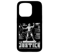 Y2K Justice - Graffiti Urbain Audacieux Coque pour iPhone 15 Pro