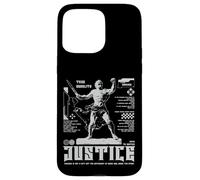 Y2K Justice - Graffiti Urbain Audacieux Coque pour iPhone 15 Pro Max