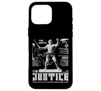Y2K Justice - Graffiti Urbain Audacieux Coque pour iPhone 16 Pro Max
