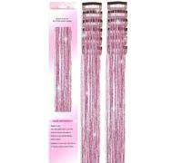 Y2K R Kit de guirlandes de cheveux à paillettes, fil coloré pour tresses, nœud arc-en-ciel étincelant multicolore