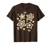 Y2K Star Quartet des années 90 Starry Sky T-Shirt
