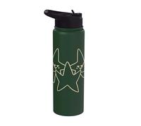 Y2K Star Trio Dancing des années 90 Stainless Steel Insulated Water Bottle