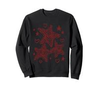 Y2K Star Trio des années 90 Starry Sky Sweatshirt