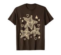 Y2K Star Trio des années 90 Starry Sky T-Shirt