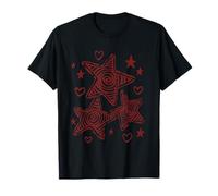 Y2K Star Trio des années 90 Starry Sky T-Shirt