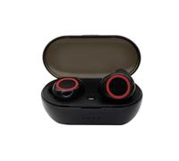 Y50 TWS Sans Fil Casque Sport Écouteur 5.0 Bluetooth Gaming Casque Microphone Téléphone Sans Fil Écouteurs Pour Xiaomi Huawei LG - Type black-red