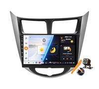 Y600s,YLOXFW Android 15.0 Autoradio 2 Din Stéréo pour Solaris Accent Verna 2010-2016 GPS Navigation 9''Cartablet Lecteur DVD Vidéo Multimédia FM BT Receiver avec Carplay 4G 5G WiFi DSP SWC