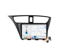 Y600s,YLOXFW Android 15.0 Stéréo Remplacement pour Civic 2012-2017 Autoradio GPS Navigation 9''Cartablet Lecteur DVD Vidéo Multimédia FM BT Receiver avec Android Auto Carplay