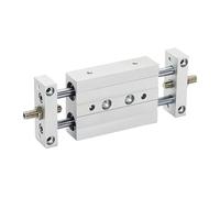 Y63Z1Y0 Cylinder Double Axis Double Rod Adjustable Stroke Small Pneumatic Slide STMB10/16/20/25 25/50/75/100/125/150/175 Stroke(125mm Stroke,Bore 16mm)