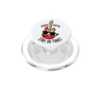 Ya Gotta Stay in Tune Jeu de Mots Amusant pour Guitare PopSockets PopGrip pour MagSafe