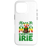Ya Mon Everything Irie Jamaican Patois Rasta Weed Smoking Coque pour iPhone 16 Pro