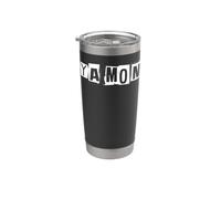 Ya Mon (Jamaïcain) Gobelet isotherme en acier inoxydable double paroi