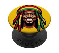 Ya Mon Rasta, mec PopSockets PopGrip Adhésif