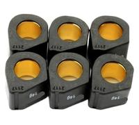 Ya Poids de galets variateur 21 x 17 mm 9 g 11,5 13 14 Compatible avec les scooters X8 X9 Hexagon 80 cc-300 cc GTX Beverly Carnaby Liberty 180 .so
