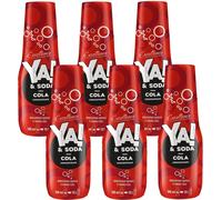 YA!&SODA Cola Classic sirop 500ml, concentré, 6 pièces, set de boisson