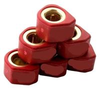 Ya Song Jeu de 6 rouleaux de course 18 x 14 mm 9 g/13 g, compatibles avec les scooters 4 temps Agility R16 Plus, Like LX125, People S125 150 200