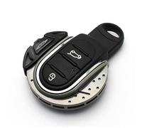 YaaGoo Coque de clé au design disque de frein pour Mini Cooper F55 F56 F57 F54 F60 2014-2019(Noir)