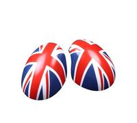 YaaGoo Coques de rétroviseurs latéraux YaaGoo pour MINI Cooper R55 R56 R57 R58 R59 R60 R61 2007-2013, Pour rétroviseurs rabattables manuellement(Motif Union Jack)