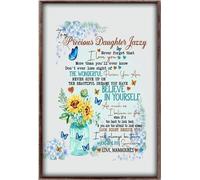 YAASIMOULE À ma fille, n'oublie jamais que je t'aime. Crois en toi. Maman. Affiche