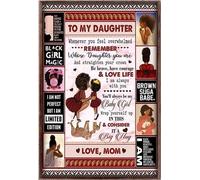 YAASIMOULE À ma fille, quand tu te sens dépassée, souviens-toi de mon amour, maman (affiche)