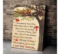 YAASIMOULE Affiche Tous les oiseaux cardinaux entourés de votre gloire Que ressentira mon cœur ? Je ne peux qu'imaginer Portrait