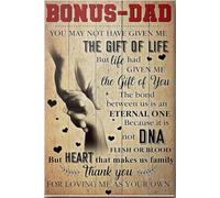 YAASIMOULE Bon papa, tu ne m'as peut-être pas donné le cadeau de la vie - Affiche sur toile encadrée - Idée