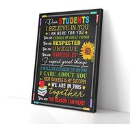 YAASIMOULE Chers étudiants, je crois en vous, professeur, impressions sur toile, art mural
