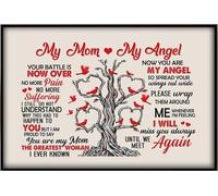 YAASIMOULE Ciel Ma maman Ange Ta bataille est maintenant terminée Plus de douleur Tu me manques Affiche