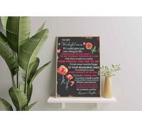 YAASIMOULE Décoration murale, Décoration d'intérieur, Décoration de chambre À ma merveilleuse maman, À ma maman, À ma merveilleuse maman Comme tu es spéciale pour moi