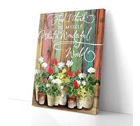 YAASIMOULE Et je me dis quel monde merveilleux Impressions sur toile de fleurs