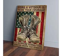 YAASIMOULE Être un vétéran, c'est plus que du courage. Impressions sur toile