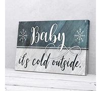 YAASIMOULE Impressions sur toile « Bébé, il fait froid dehors »