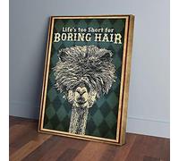 YAASIMOULE Impressions sur toile « C'est trop court pour des cheveux ennuyeux »