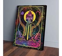 YAASIMOULE Impressions sur toile de tarot Arcanes de la Mort, art mural