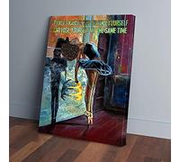 YAASIMOULE Impressions sur toile « Trouvez-vous, perdez-vous » : Fille noire dansante