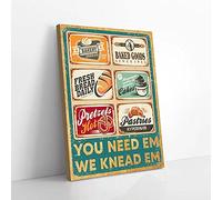 YAASIMOULE Impressions sur toile « You Need Em We Knead Em » de Bakery