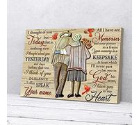 YAASIMOULE Je t'ai dans mon cœur, vieux couple de cardinaux, toile murale