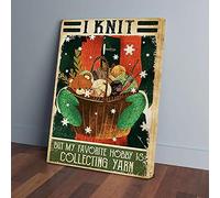 YAASIMOULE Je tricote, mais mon passe-temps préféré est de collectionner des impressions sur toile en laine