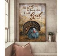 YAASIMOULE Jésus Turquie Soyez tranquille et sachez que je suis Dieu Portrait Impression sur toile Art mural