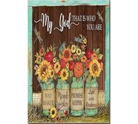 YAASIMOULE Mon Dieu, c'est toi que tu es : Celui qui ouvre les chemins, Celui qui accomplit des miracles, Celui qui tient ses promesses. Affiche sur toile encadrée, tendue sur châssis, idée cadeau.