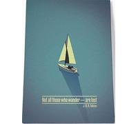 YAASIMOULE Tous ceux qui errent ne sont pas perdus Toile