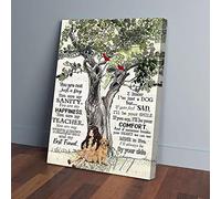 YAASIMOULE Tu n'es pas qu'une fille avec un chien et un Golden Retriever sous un arbre. Impressions sur toile
