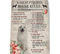 YAASIMOULE Une toile de règles de maison des Pyrénées