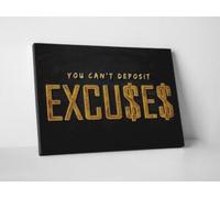 YAASIMOULE Vous ne pouvez pas déposer d'excuses, décoration de bureau à domicile, art sur toile
